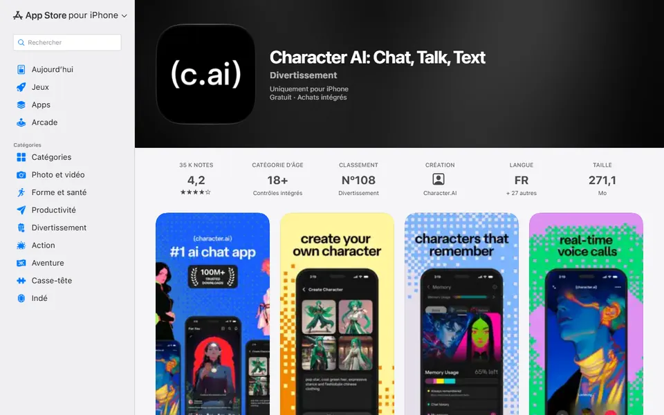 character-ai-app-store-france