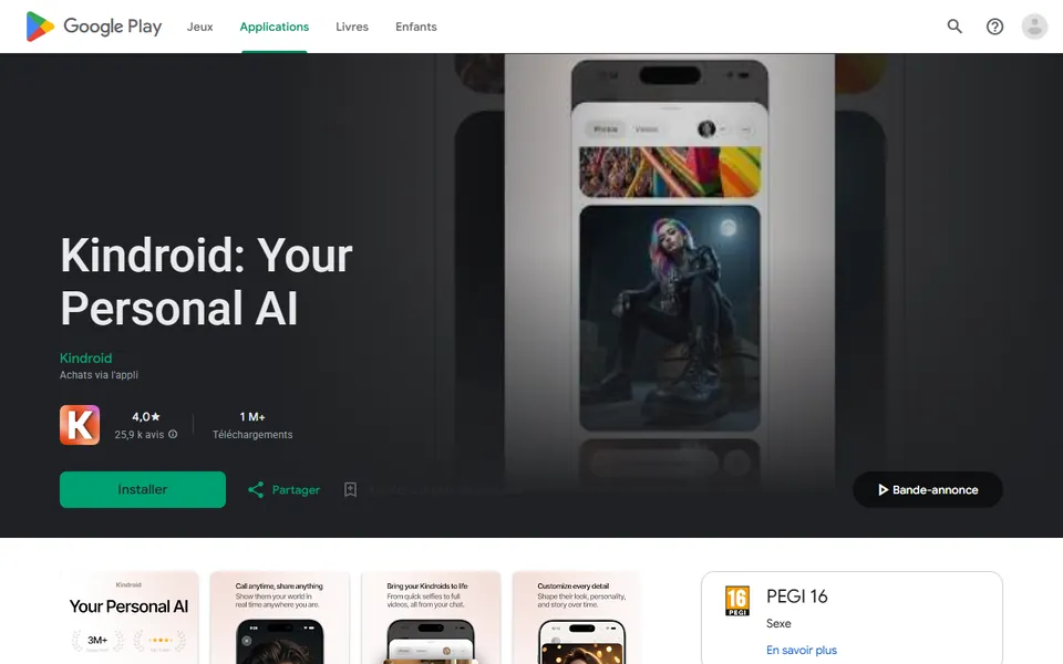 kindroid-google-play-france