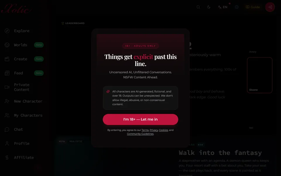 xotic-ai-page-accueil