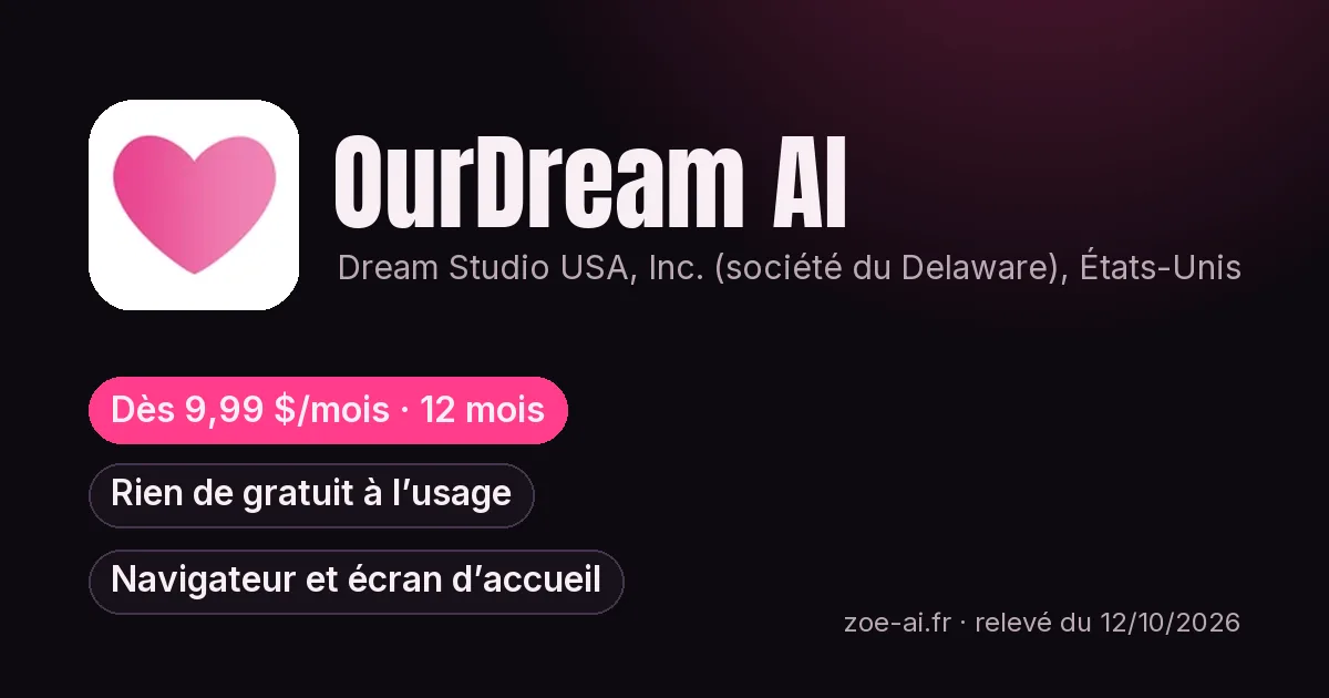 ourdream-fiche-identite